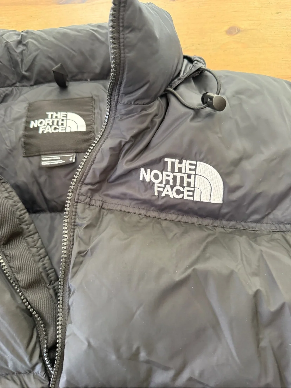 Mens Large North Face 1996 Retro Nuptse Black Insulated Puffer Jacket